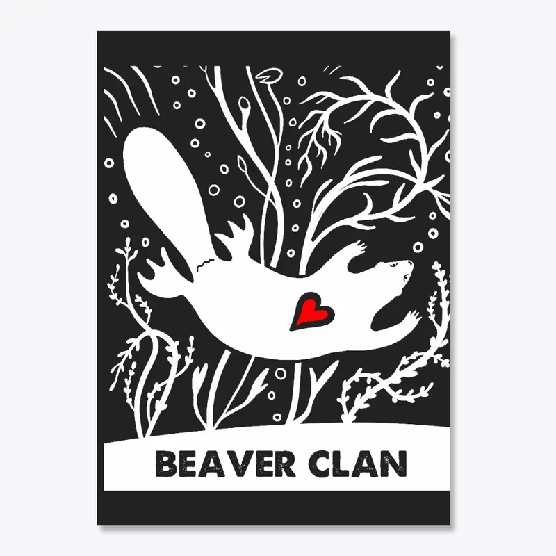 Beaver Clan - white