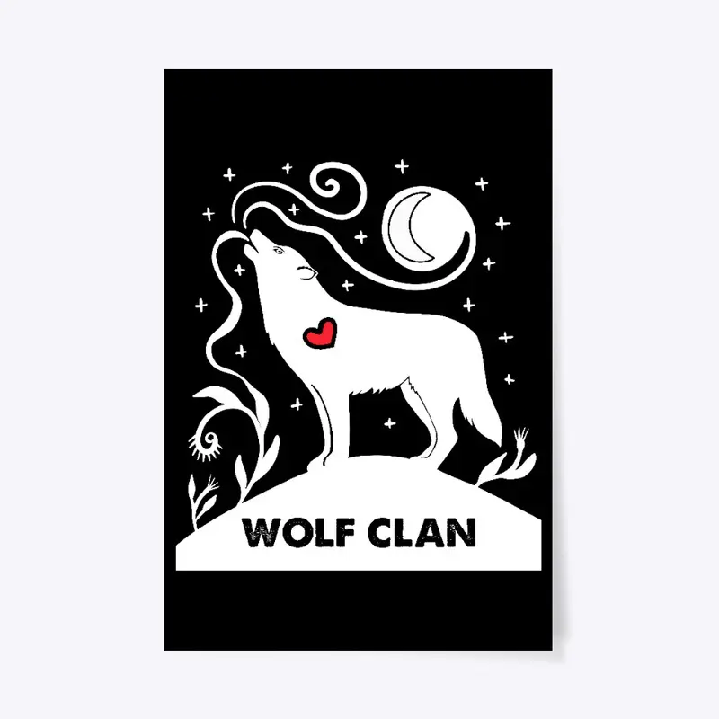 Wolf Clan - White Wolf Design